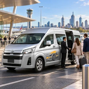Transfer Melbourne Airport to city with Maxi Cab Service